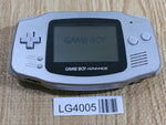 LG4005 Plz Read Item Condi GameBoy Advance Silver Game Boy Console Japan
