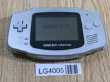 LG4005 Plz Read Item Condi GameBoy Advance Silver Game Boy Console Japan