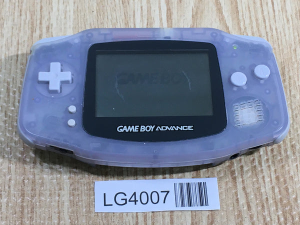 LG4007 Plz Read Item Condi GameBoy Advance Milky Blue Game Boy Console Japan