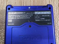 LG4015 No Battery GameBoy Advance SP Azurite Blue Game Boy Console Japan