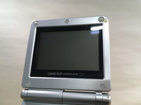 LG4017 No Battery GameBoy Advance SP Platinum Silver Game Boy Console Japan