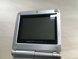LG4017 No Battery GameBoy Advance SP Platinum Silver Game Boy Console Japan