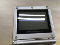 LG4017 No Battery GameBoy Advance SP Platinum Silver Game Boy Console Japan