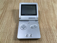 LG4018 Plz Read Item Condi GameBoy Advance SP Platinum Silver Game Boy Console Japan