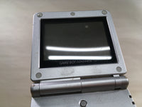 LG4018 Plz Read Item Condi GameBoy Advance SP Platinum Silver Game Boy Console Japan