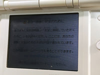LG4021 Plz Read Item Condi Nintendo DS Pure White Console Japan