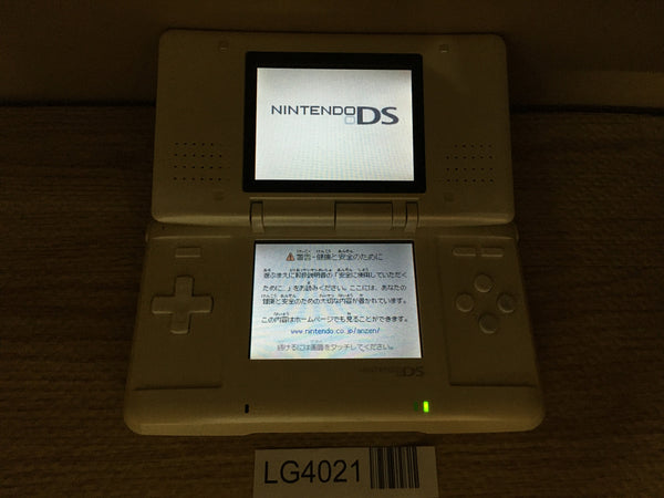 LG4021 Plz Read Item Condi Nintendo DS Pure White Console Japan