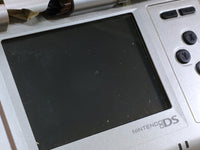 LG4022 Plz Read Item Condi Nintendo DS Platinum Silver Console Japan