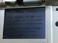 LG4022 Plz Read Item Condi Nintendo DS Platinum Silver Console Japan