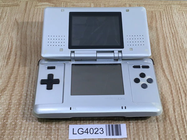 LG4023 Not Working Nintendo DS Platinum Silver Console Japan
