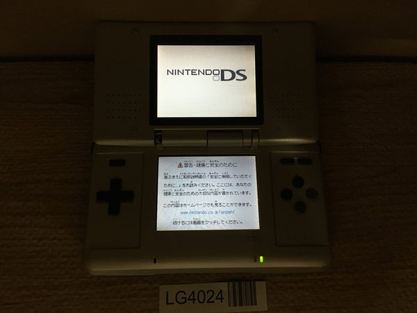LG4024 Plz Read Item Condi Nintendo DS Platinum Silver Console Japan
