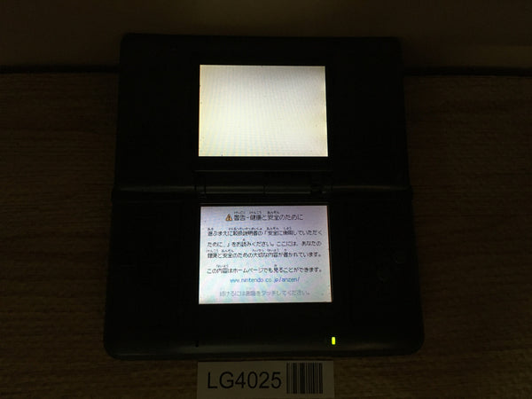 LG4025 Plz Read Item Condi Nintendo DS Graphite Black Console Japan