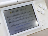 LG4026 Plz Read Item Condi Nintendo DS Lite Crystal White Console Japan