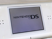 LG4026 Plz Read Item Condi Nintendo DS Lite Crystal White Console Japan