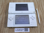 LG4027 Plz Read Item Condi Nintendo DS Lite Crystal White Console Japan