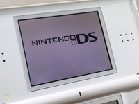 LG4027 Plz Read Item Condi Nintendo DS Lite Crystal White Console Japan