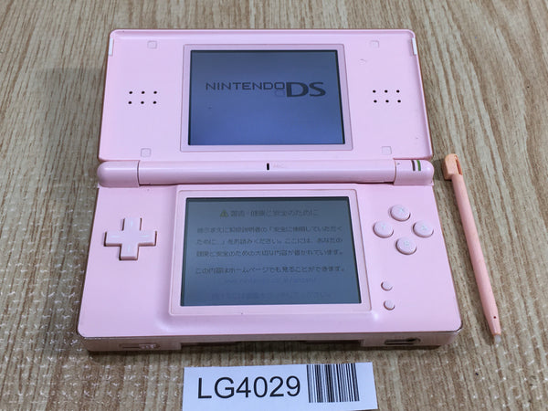 LG4029 Plz Read Item Condi Nintendo DS Lite Noble Pink Console Japan