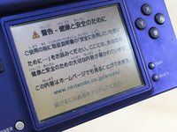 LG4030 Plz Read Item Condi Nintendo DSi DS Metallic Blue Console Japan