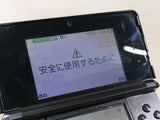 LG4033 Plz Read Item Condi Nintendo 3DS Cosmo Black Console Japan