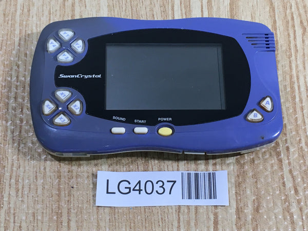 LG4037 Not Working Swan Crystal Blue Violet Bandai Console Japan