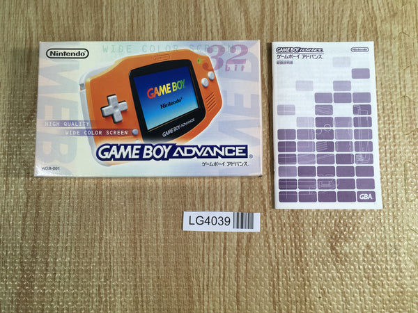 LG4039 GameBoy Advance Console Box Only Console Japan