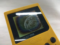 LG4047 Plz Read Item Condi GameBoy Pocket Yellow Game Boy Console Japan