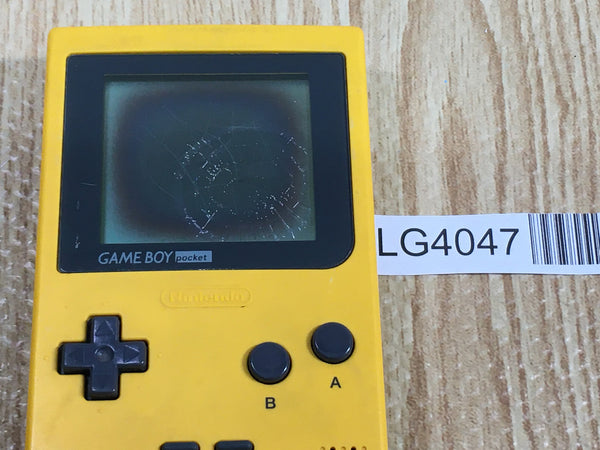 LG4047 Plz Read Item Condi GameBoy Pocket Yellow Game Boy Console Japan