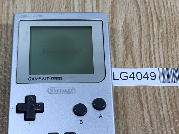 LG4049 Plz Read Item Condi GameBoy Pocket Silver Game Boy Console Japan