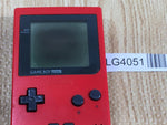LG4051 Plz Read Item Condi GameBoy Pocket Red Game Boy Console Japan