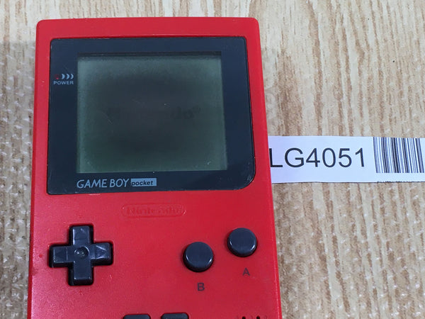 LG4051 Plz Read Item Condi GameBoy Pocket Red Game Boy Console Japan
