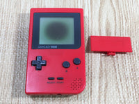 LG4052 Plz Read Item Condi GameBoy Pocket Red Game Boy Console Japan