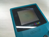 LG4058 Plz Read Item Condi GameBoy Color Blue Game Boy Console Japan