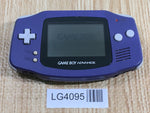 LG4095 Plz Read Item Condi GameBoy Advance Violet Game Boy Console Japan