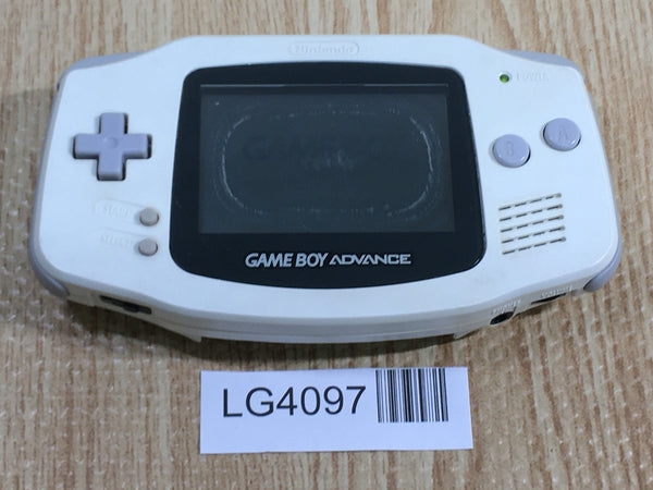 LG4097 Plz Read Item Condi GameBoy Advance White Game Boy Console Japan
