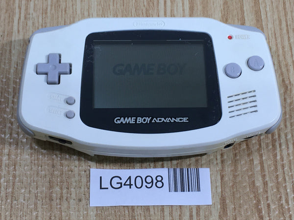 LG4098 Plz Read Item Condi GameBoy Advance White Game Boy Console Japan