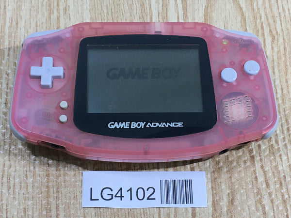 LG4102 Plz Read Item Condi GameBoy Advance Milky Pink Game Boy Console Japan