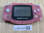LG4103 Plz Read Item Condi GameBoy Advance Milky Pink Game Boy Console Japan