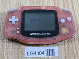 LG4104 Plz Read Item Condi GameBoy Advance Milky Pink Game Boy Console Japan