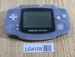 LG4108 Plz Read Item Condi GameBoy Advance Milky Blue Game Boy Console Japan