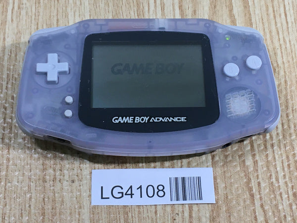 LG4108 Plz Read Item Condi GameBoy Advance Milky Blue Game Boy Console Japan