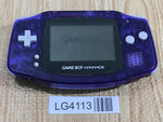 LG4113 Plz Read Item Condi GameBoy Advance Midnight Blue Game Boy Console Japan