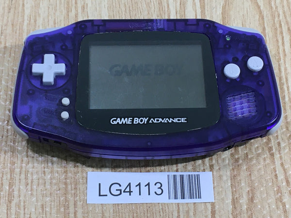 LG4113 Plz Read Item Condi GameBoy Advance Midnight Blue Game Boy Console Japan