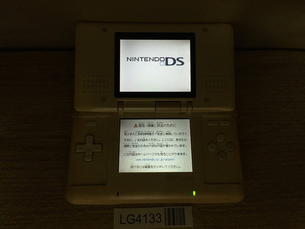 LG4133 Plz Read Item Condi Nintendo DS Pure White Console Japan