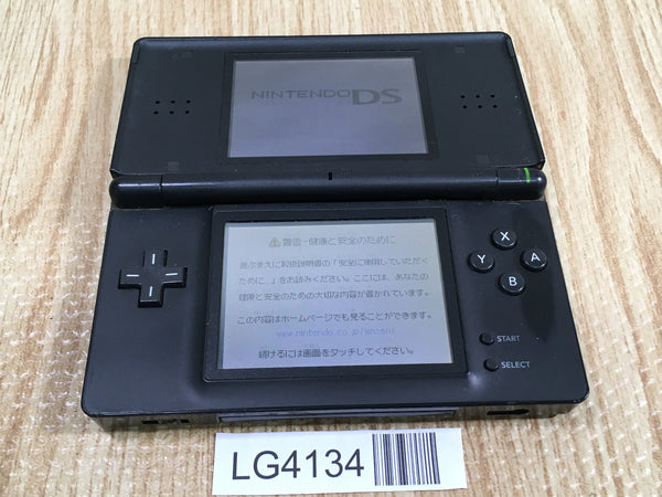 LG4134 Plz Read Item Condi Nintendo DS Lite Jet Black Console Japan
