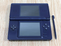 LG4135 Plz Read Item Condi Nintendo DS Lite Enamel Navy Console Japan