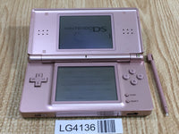 LG4136 Plz Read Item Condi Nintendo DS Lite Metallic Rose Console Japan
