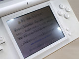 LG4137 Plz Read Item Condi Nintendo DS Lite Crystal White Console Japan