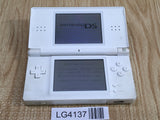 LG4137 Plz Read Item Condi Nintendo DS Lite Crystal White Console Japan