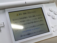LG4138 Plz Read Item Condi Nintendo DS Lite Crystal White Console Japan