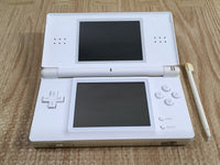 LG4138 Plz Read Item Condi Nintendo DS Lite Crystal White Console Japan